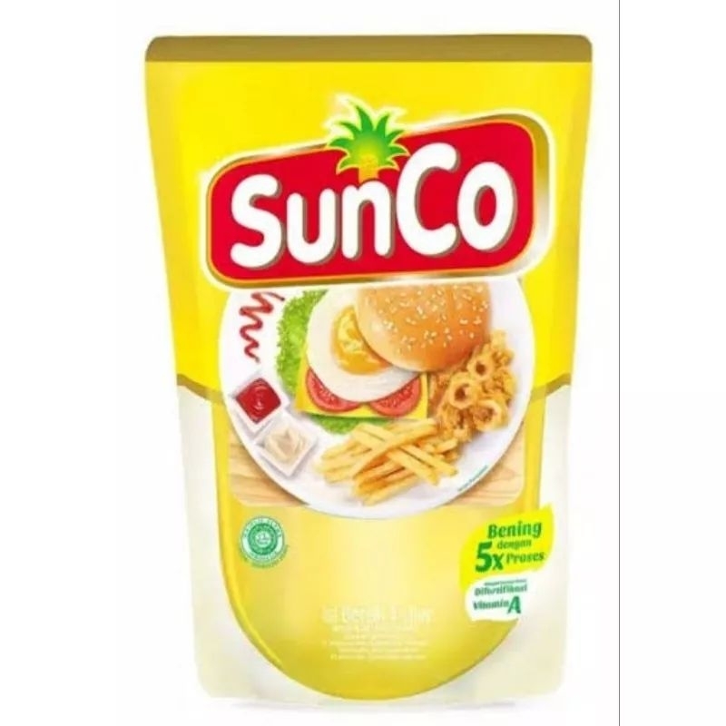 

MINYAK SUNCO 2LTR / MINYAK GORENG SUNCO / MINYAK GORENG 2LITER