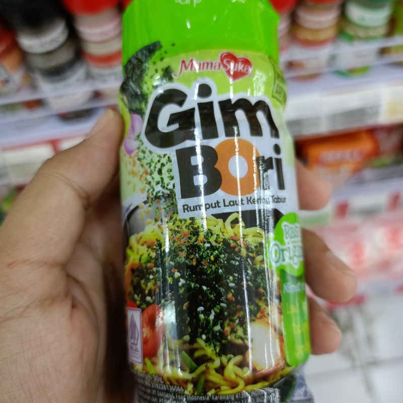 Mamasuka Gimbori Rumput Laut Tabur Original Nori Bubuk 30gr