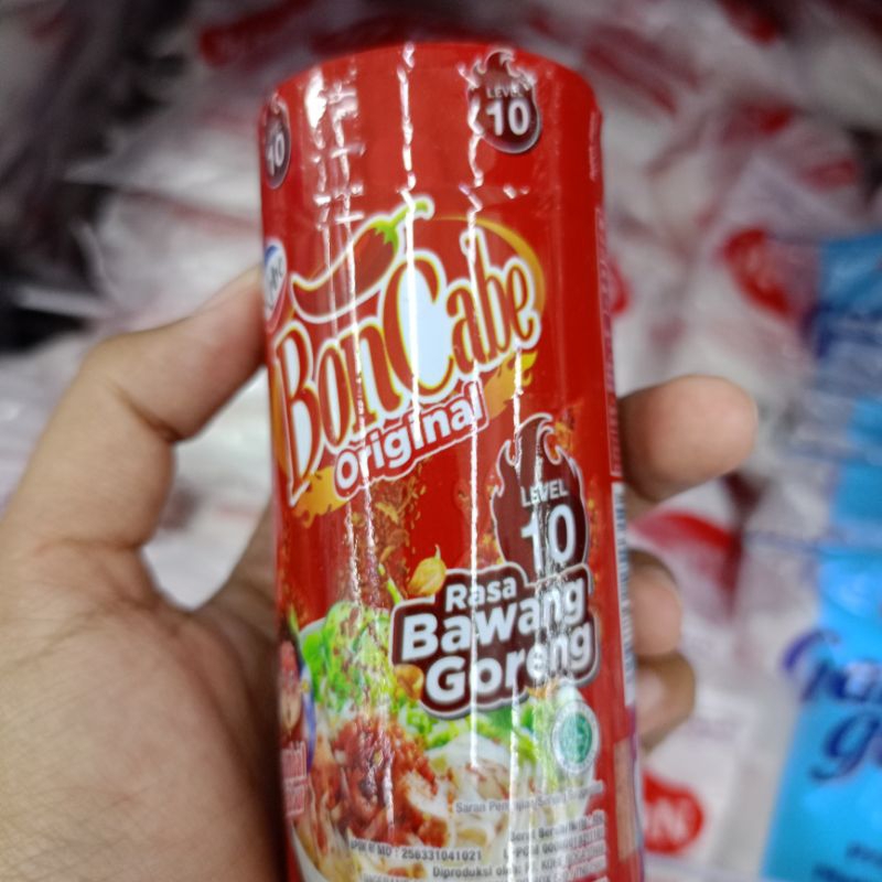 

BonCabe Level 10 Rasa Bawang Goreng | Bon Cabe Refill Sachet