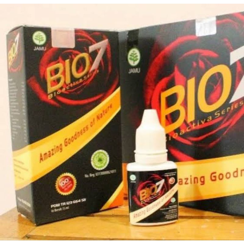 BIO7 BIO SEVEN BIO 7, JAMU TETES HERBAL ORIGINAL 15ML
