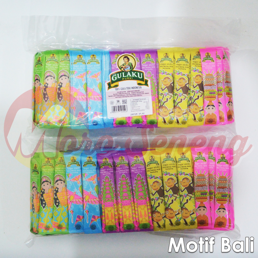 

Gulaku Stick Gula Pasir Premium Sachet Gulaku Stik per Pak