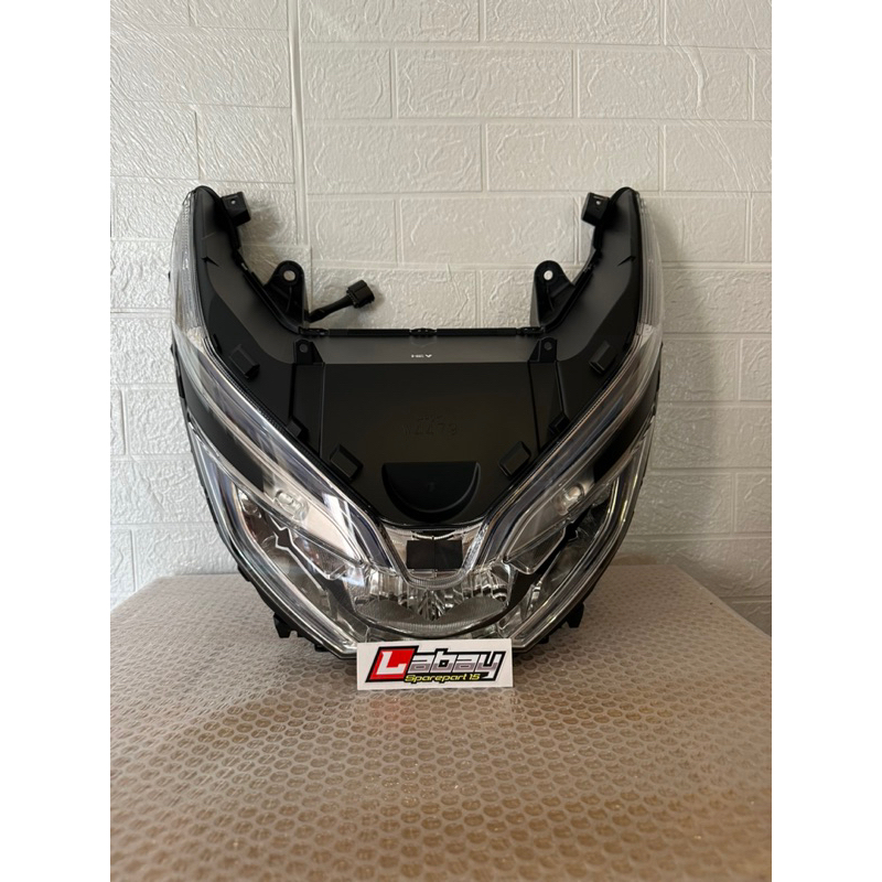 Lampu Depan Reflektor PCX 150 (HYBRID) Alis biru K97 Light Assy Front Comb Original Baru (NEW)