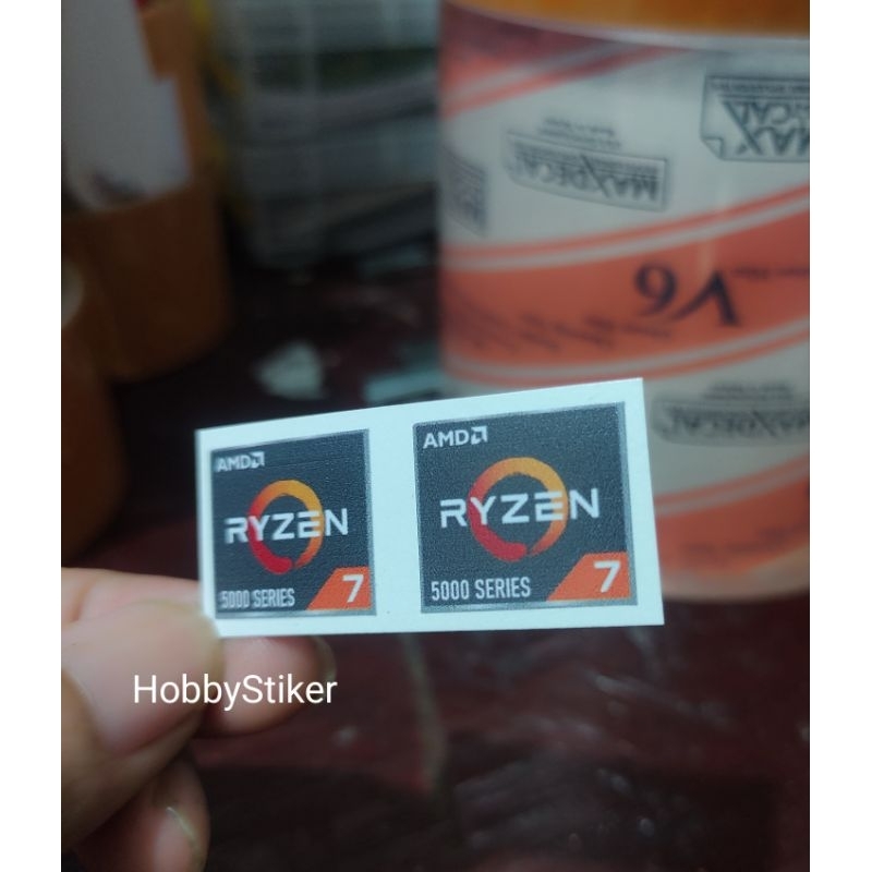 Stiker ryzen 7 untuk pc laptop notebook