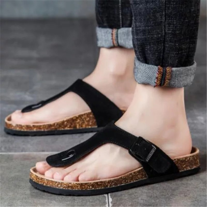 MEEREDEL FOOTWEAR - Sandal Pria Jepit Jempol Keren Simpel