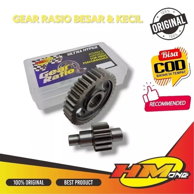 GIGI RASIO RACING HM GEAR RASIO MIO FINO MIO SPORTY MIO SMIEL NOUVO