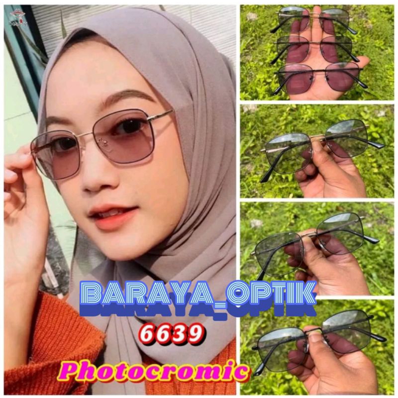 kacamata photocromic wanita 6639