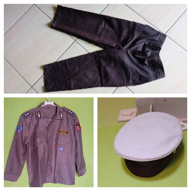 prelov baju polisi baju profesi polisi TK  baju polisi Sd ukuran xxl