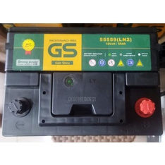 aki mobil kering mazda 323, e2000, familia gs mfln2 5559 12v55ah