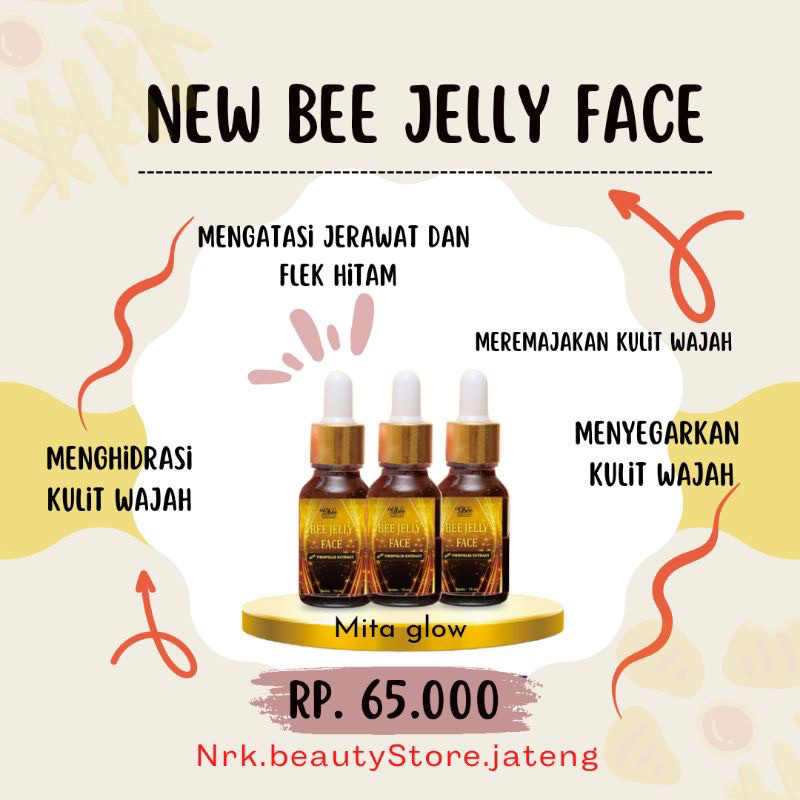 (BISA COD) Serum be jelly face whaitening flek gbee glow beauty || serum whaitening || serum glowing