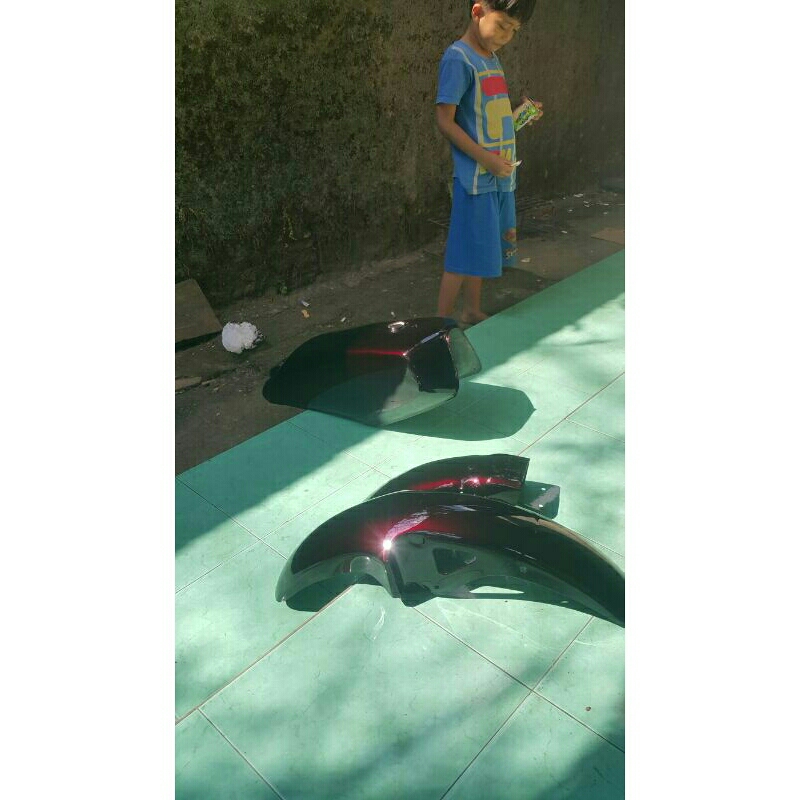 cat moonlight bunglon hitam red candy