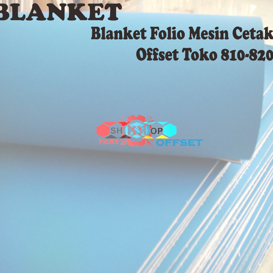 Blanket Folio Mesin Cetak Offset Toko 810-820