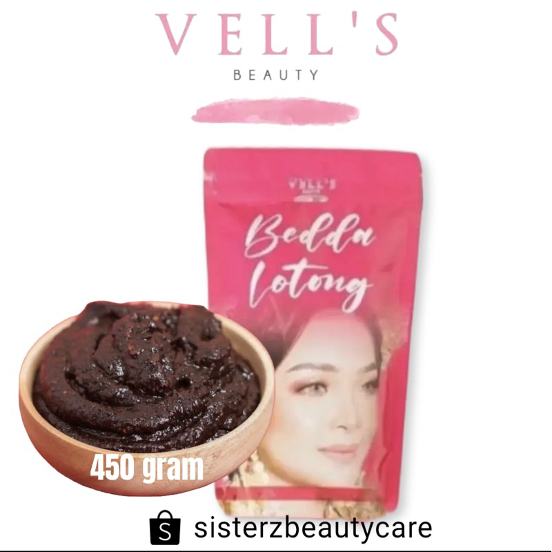 Vells Beauty lulur Bedda lotong vells Beauty (450 gram)