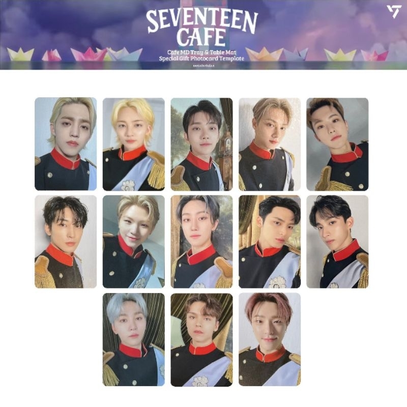 [READY] SHARING SEVENTEEN CAFE PHOTOCARD