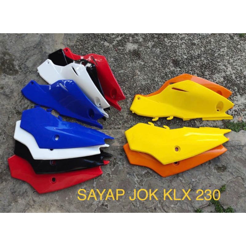 Cover Body Belakang KLX 230 Sayap Belakang KLX 230 Sayap Jok KLX 230 Side Panel KLX 230
