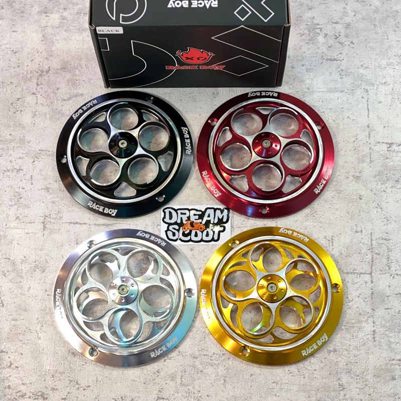 Cover Fan spinner Raceboy V1 Vespa sprint Vespa S vespa Peimavera Vespa Lx Vespa gts Vespa matic Cov