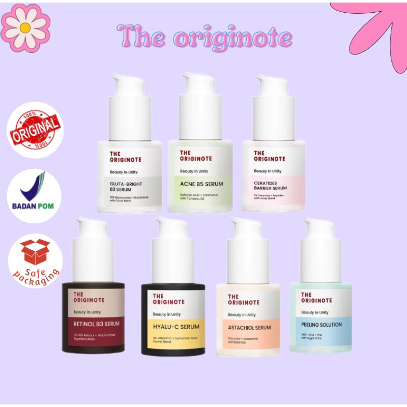 [READY] The Originote Gluta-Bright B3 Serum | The Originote Serum Retinol B3 Serum, originote Hyalu 