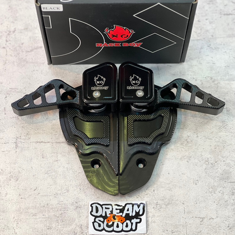 Footstep Race Boy Vespa Sprint Vespa Primavera Black Foot step Vespa Matic Footstep Raceboy Vespa pi