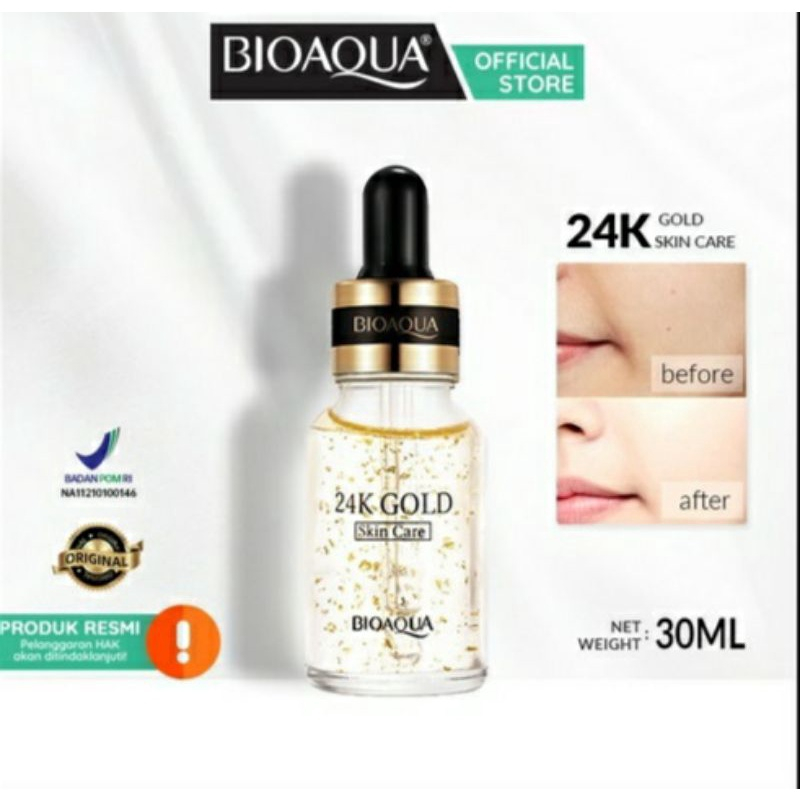Serum Bioaqua 24K Gold Skincare / BIOAQUA 24K GOLD SKIN CARE SERUM