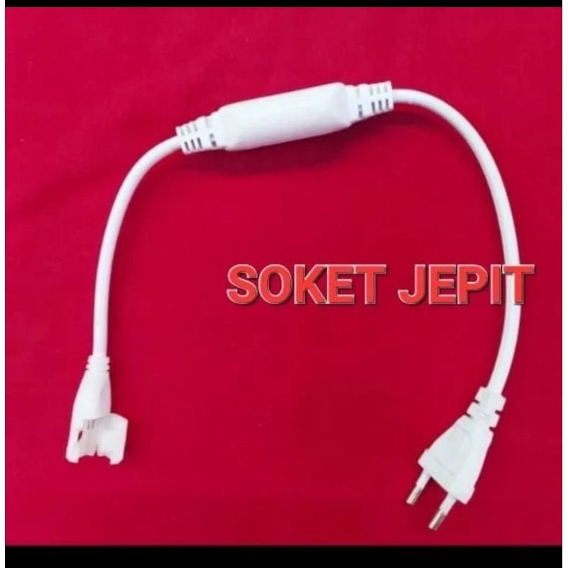 socket jepit led selang