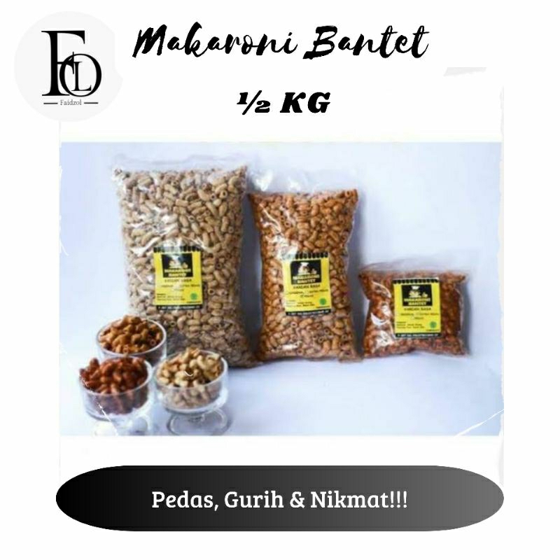 

MAKARONI BANTET CAP KOKI BERAT 1/2 KG