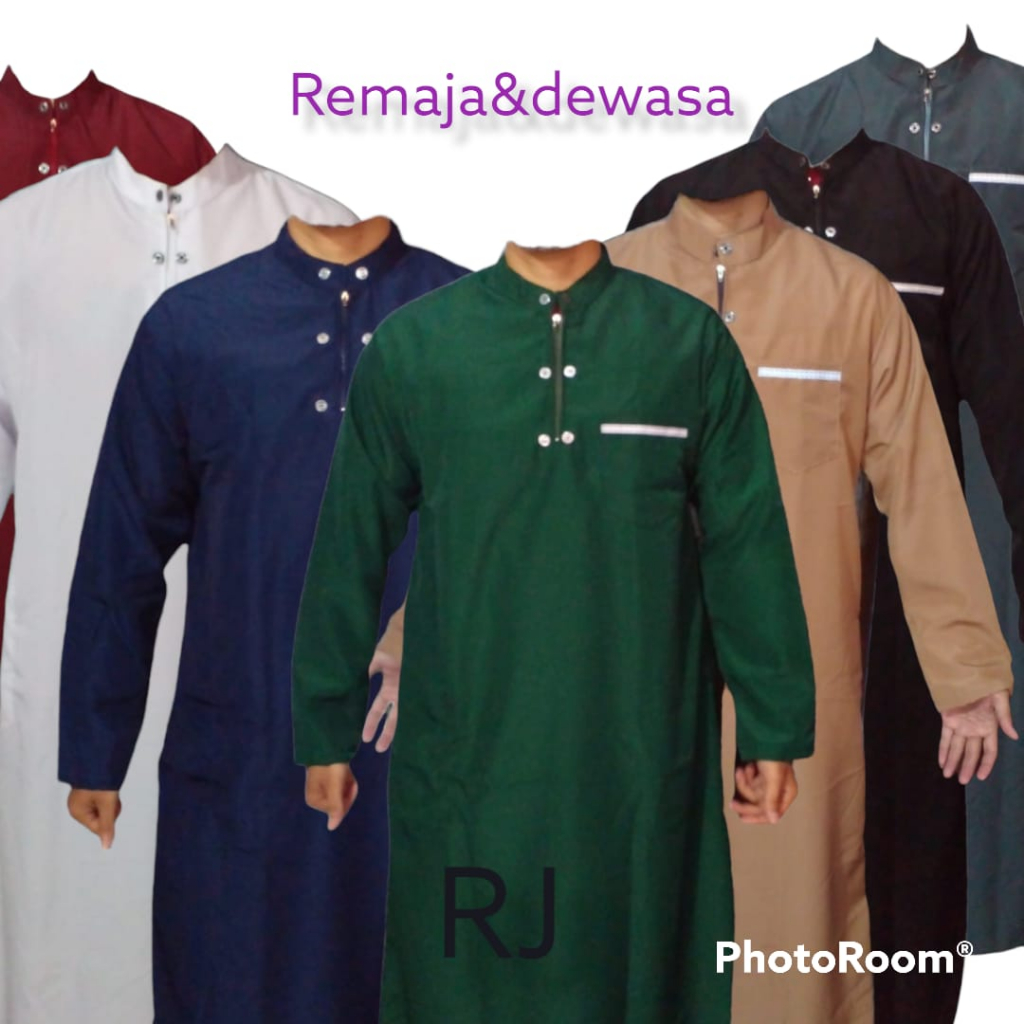 KONVEKSI GAMIS AL HARBY JUBAH  PRIA DEWASA TRENDY GROSIR Gamis Jubah Pria Dewasa GAMIS COWOK  GAMIS 