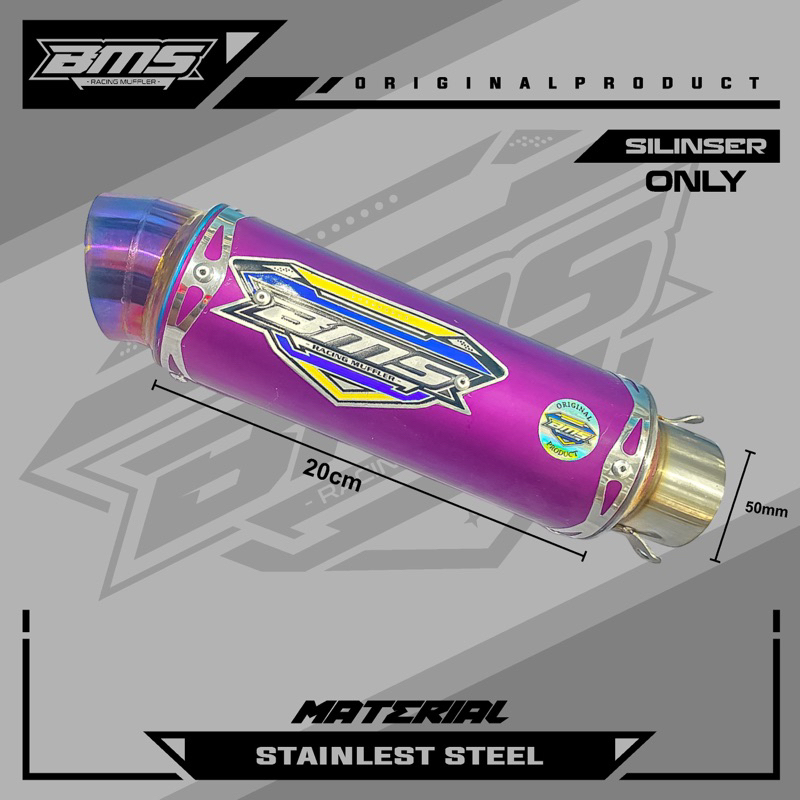 silincer only original BMS model red leo