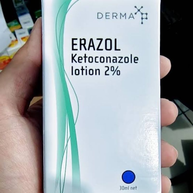 ERAZOL ketoconazole 2% lotion 30 ml