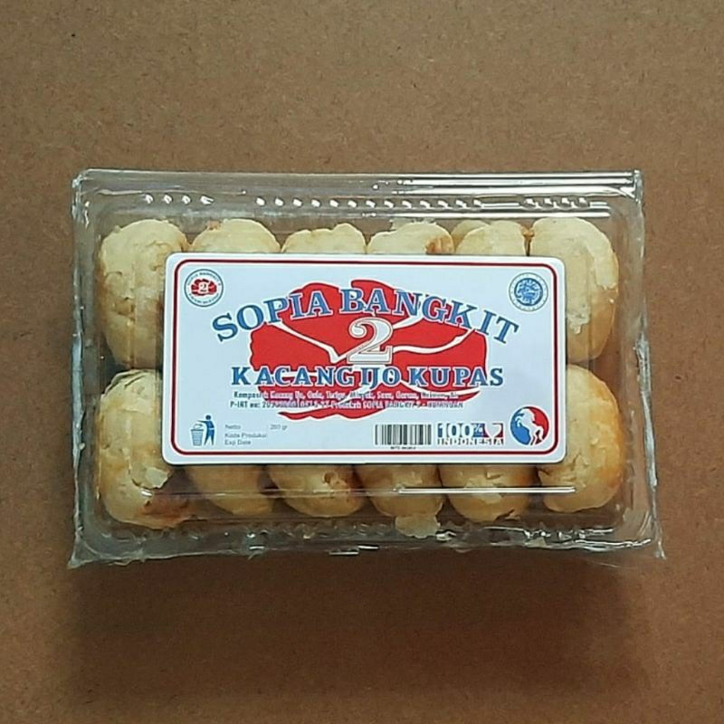 

Sopia bangkit 260 gr isi kacang ijo kupas