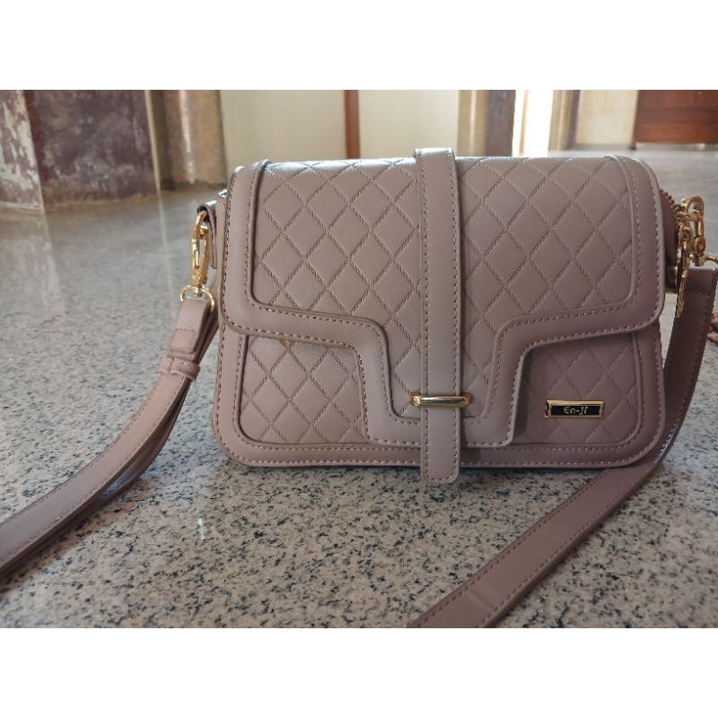 Preloved Enji Kyora Bag Khaki