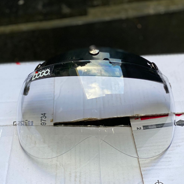 Kaca Helm Vespa Retro Bogo Original