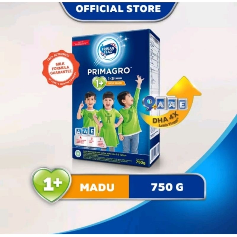 Frisian Flag Primago 1+Madu 750gr