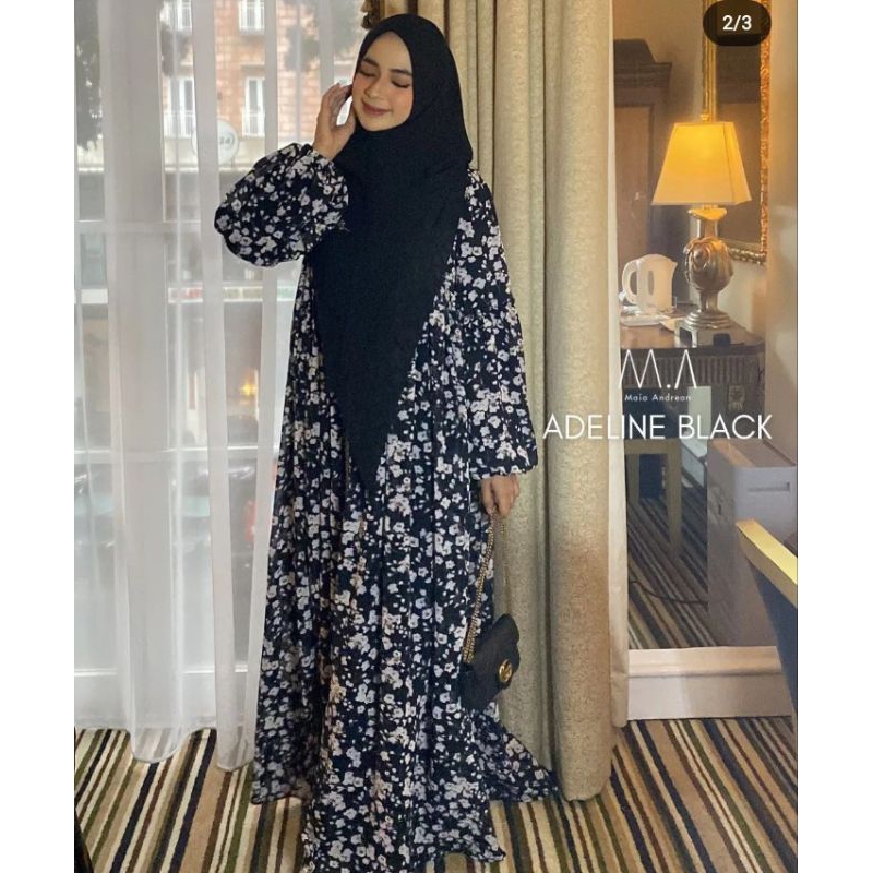 preloved set dress khimar maia andrean