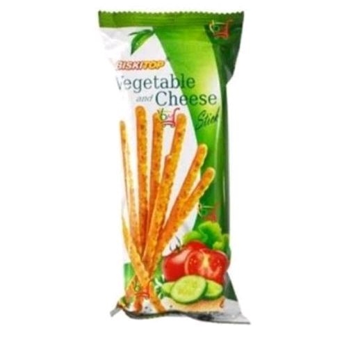 

Biskitop Vegetable Cheese Stick 60g snack makanan ringan