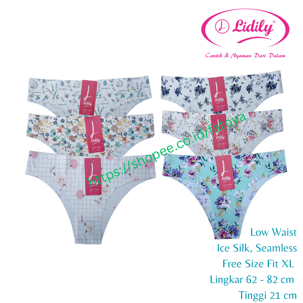 Lydyly Cd Celana Dalam Seamless Cutting Mini