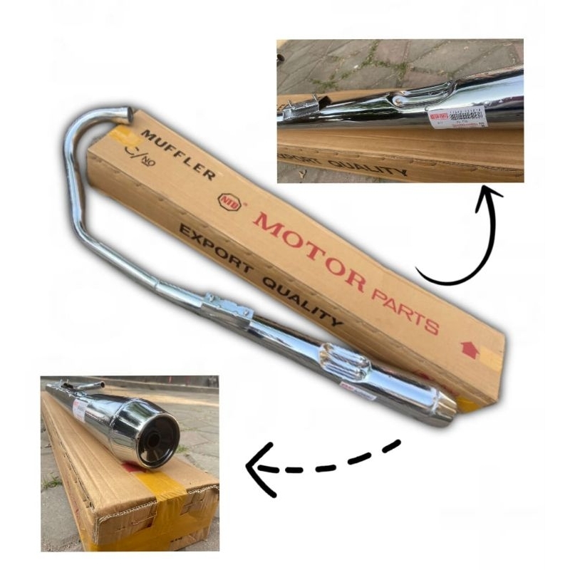 KENALPOT GL 100 KNALPOT GL 100 COPY ORIGINAL STANDART  MEREK NTD