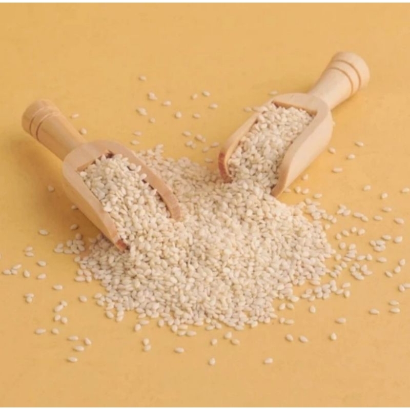 

Ay00! biji wijen putih 1kg sesame seed 1 kg