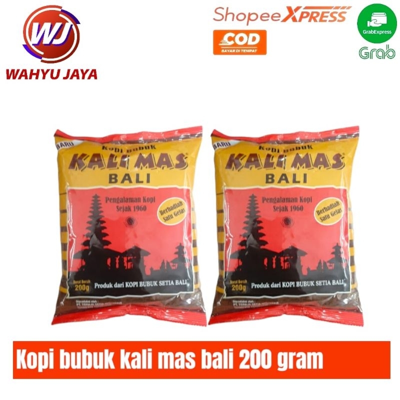 

Kopi bubuk Kali Mas Bali 200 gram