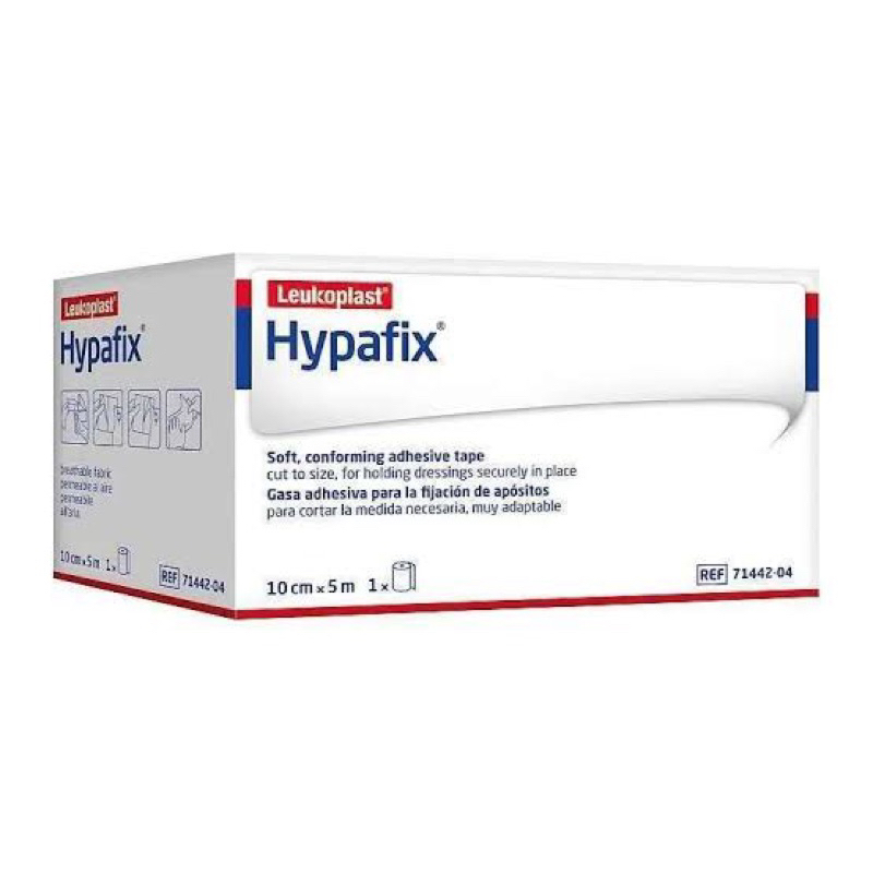 HYPAFIX / HYPAFIX BSN 10CM X 5M / Hypafix Plester 10 cm x 5M/ 10 x 5 / hypafix 10x5 / Plester
