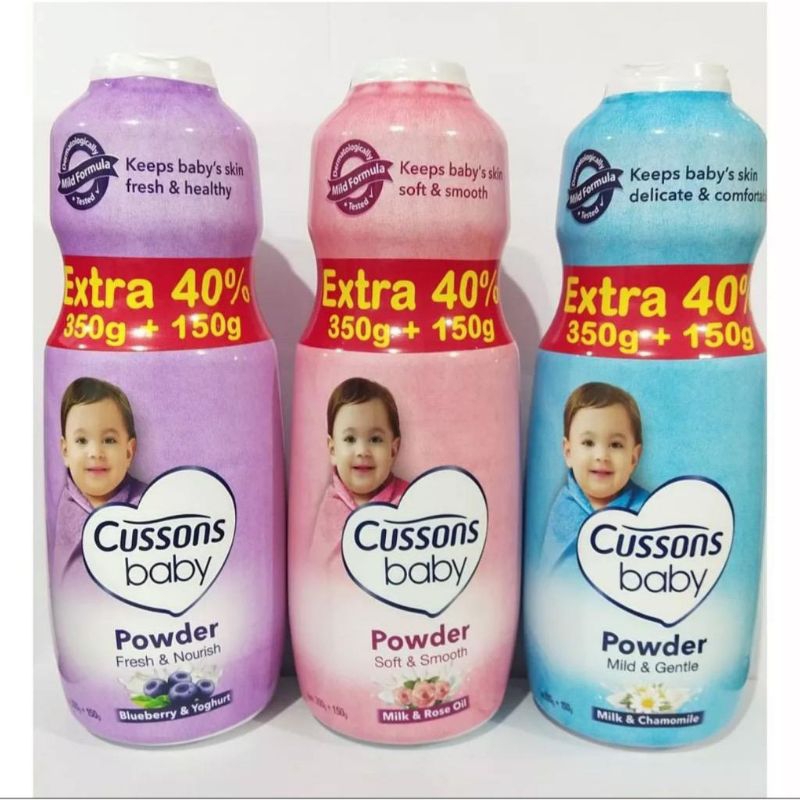bedak bayi bedak tabur bedak Cussons 500 gr
