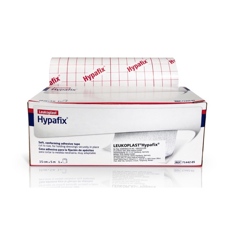 HYPAFIX Leukoplast 15cm x 5m / Roll / HYPAFIX / HYPAFIX BSN 15 CM X 5M / Hypafix Plester 15x5/ hypaf