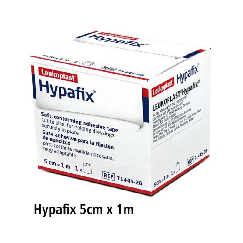 HYPAFIX / HYPAFIX BSN 5 CM X 1M / HYPAFIX 5 CM X 1 M / HYPAFIX 5X1/ HYPAFIX 5 X 1 / Plester
