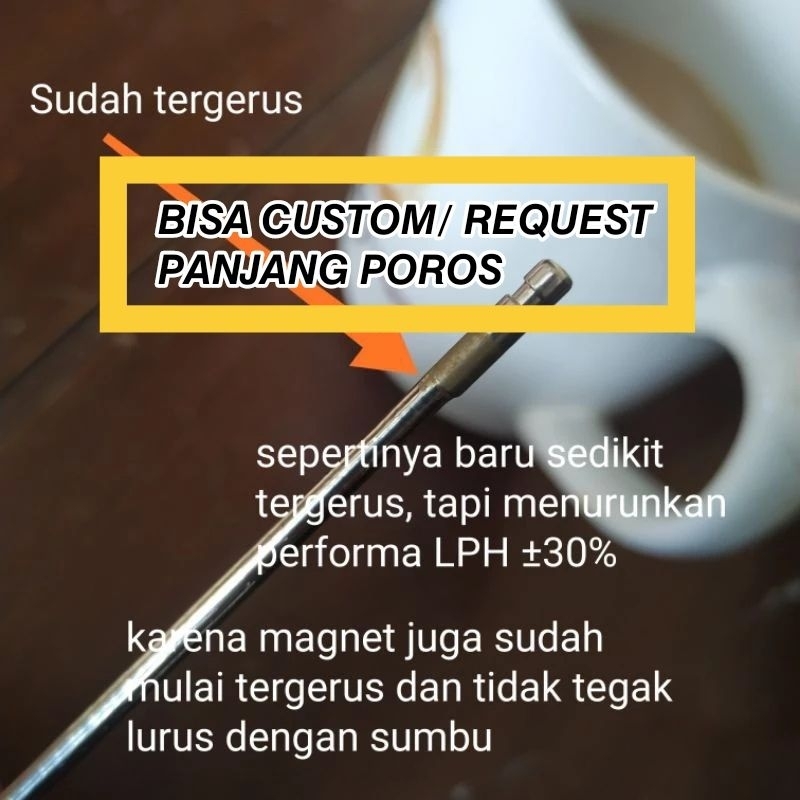 Poros As kipas magnet rotor Impeller Pompa Air Celup Submersible all Merek Kolam AQUARIUM Hidroponik