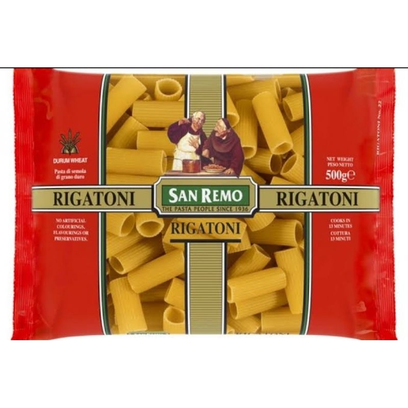 

PASTA RIGATONI SAN REMO 500gr