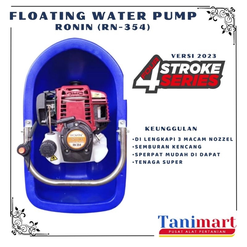 Mesin Siram 4 Tak / Floating Water Pump 4 Tak / Mesin Sirat 4 Tak / Mesin Siram Bawang Merah 4 Tak /