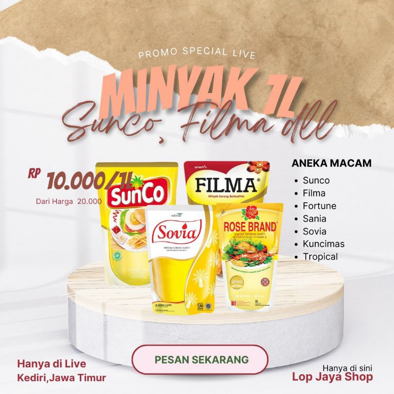 

Aneka Minyak Goreng 1L