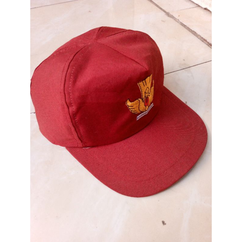 TOPI SD BORDIR pke perekat hrga per kodi isi 20 pcs ya