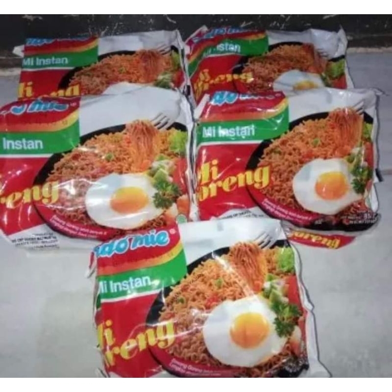 

PAKET HEMAT INDOMIE GORENG 5PCS