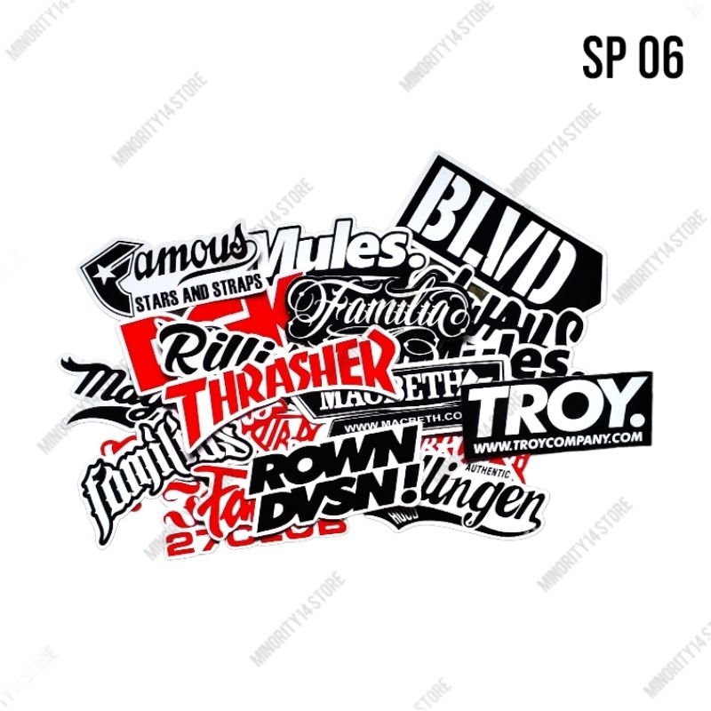 

Stiker pack / sticker pack / stiker brand / stiker clothing / stiker band / stiker musik / stiker sablon / stiker distro / stiker racing