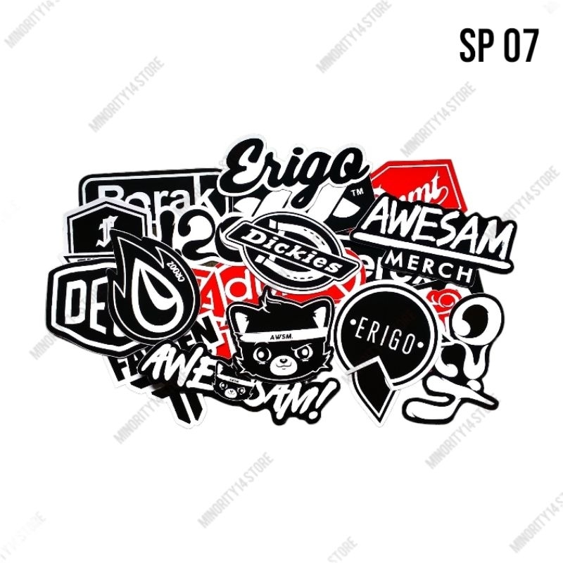 

Stiker pack / sticker pack / stiker brand / stiker clothing / stiker band / stiker musik / stiker sablon / stiker distro / stiker racing