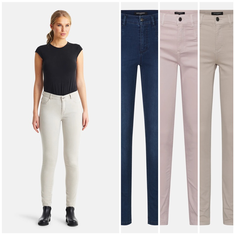 CELANA JEANS WANITA BY ILSE JACOBSEN ORI DENIM WANITA SISA EKSPORT